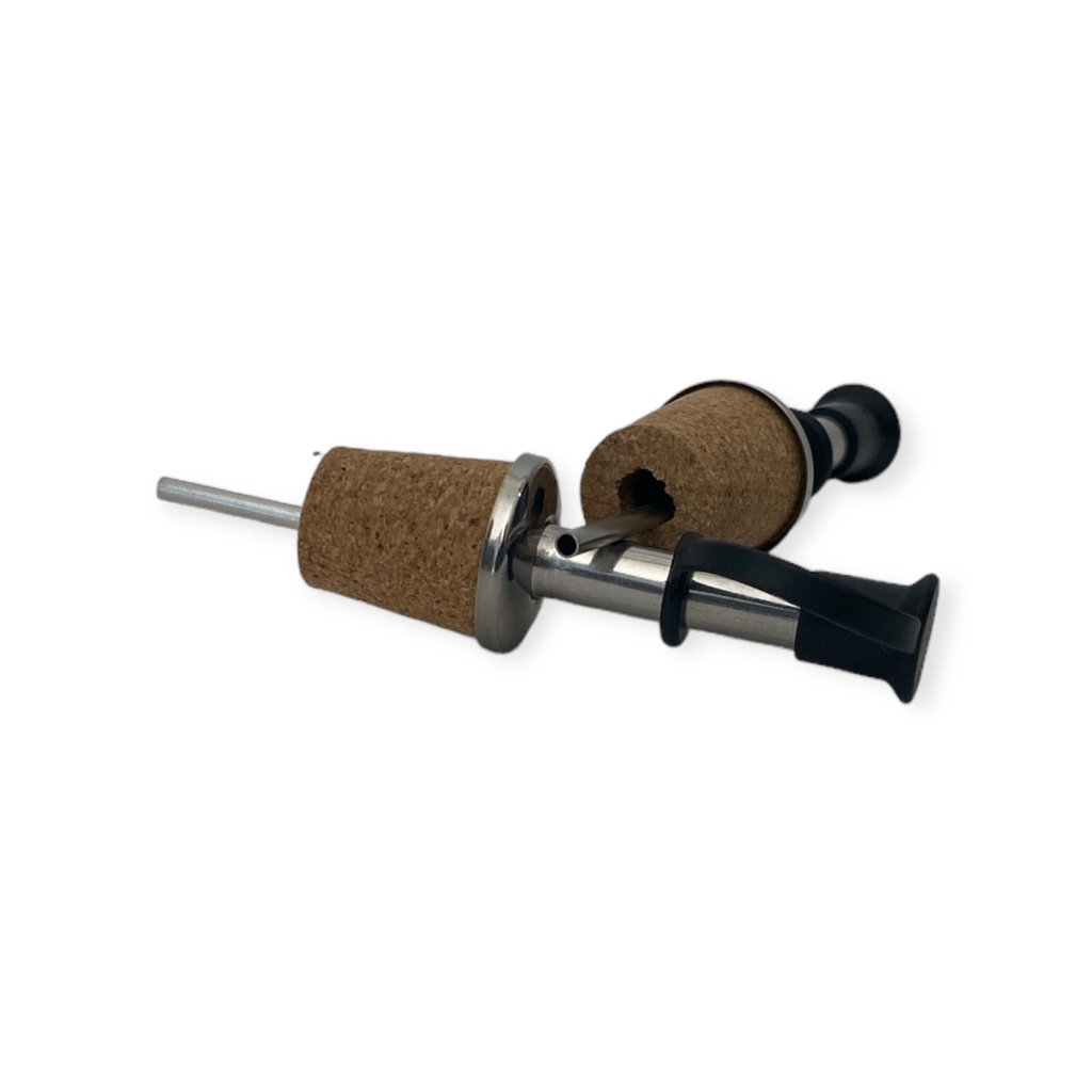 Alle sluitingen - Schenktuit RVS Voor Olie Met Dopje   