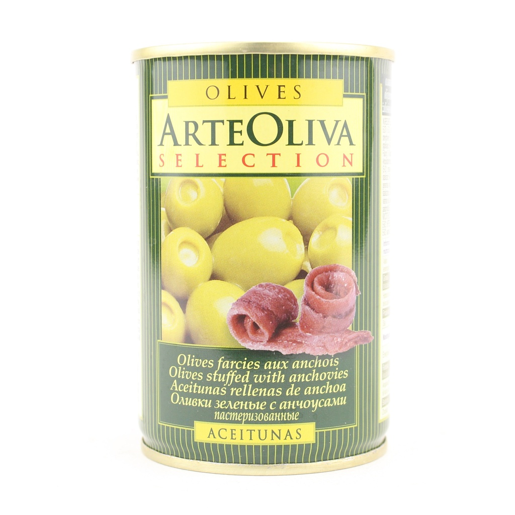 Arte Oliva - Oliva olijven met ansjovis 300 g   