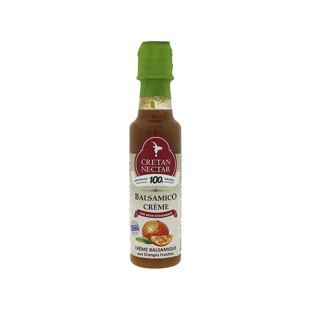 Cretan Nectar - Crema Balsamico Sinaasappel 200 ml     