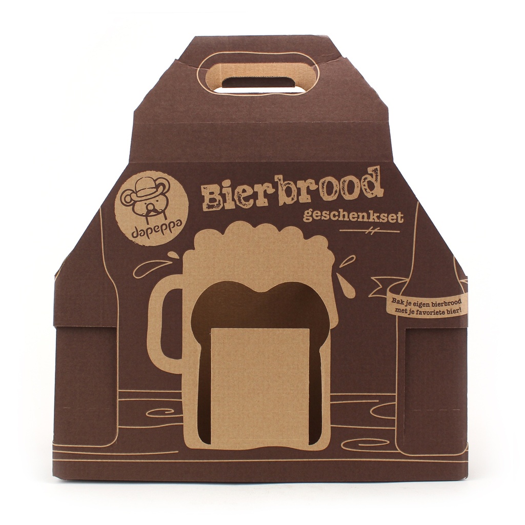 Dapeppa - Geschenkverpakking bierbrood 1 st      