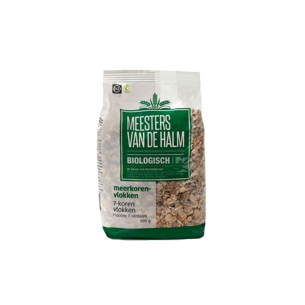 De Halm - 7 korenvlokken 500 g BIO
