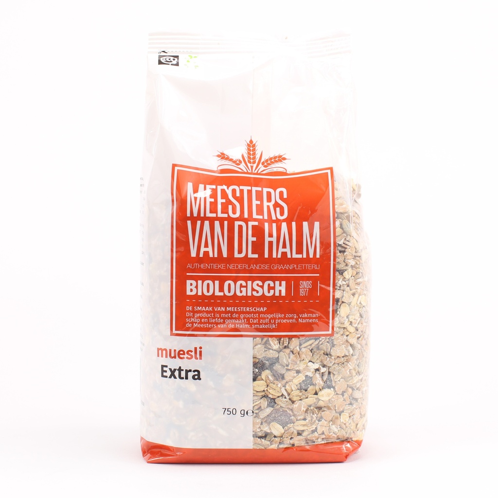 De Halm - Muesli Extra 750 g BIO