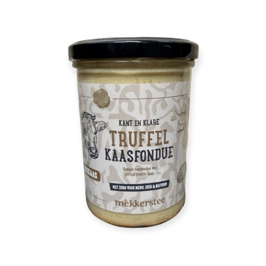 De Mekkerstee - Truffel Koekaasfondue 380ml      