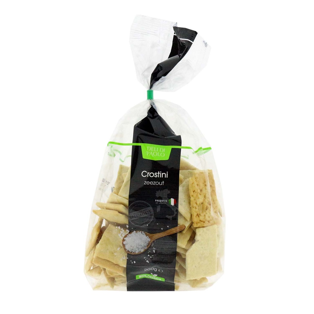 Deli Di Paolo - Crostini zeezout BIO 200 g  