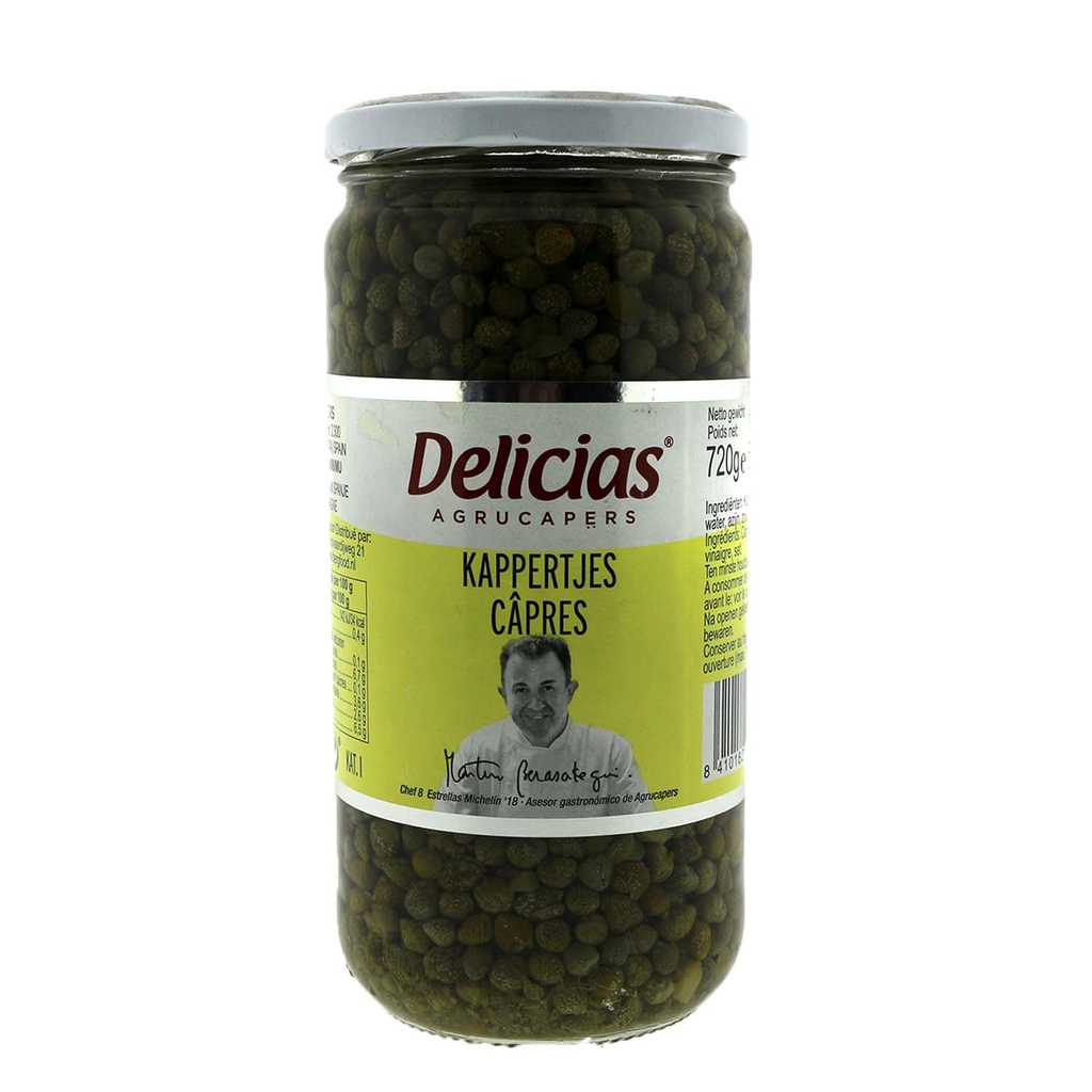 Delicias - Kappertjes n Pareilles 720 g    