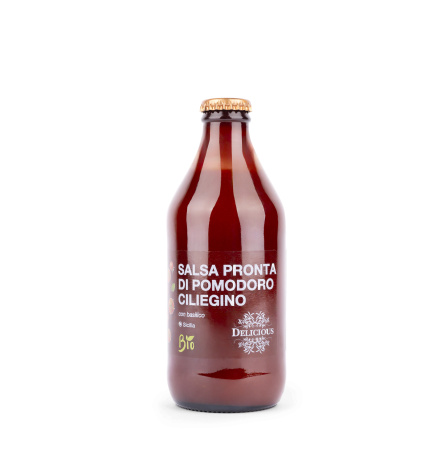 Delicious Food and Gourmet - Salsa Pronta di Pomod. Cil. 330 g BIO