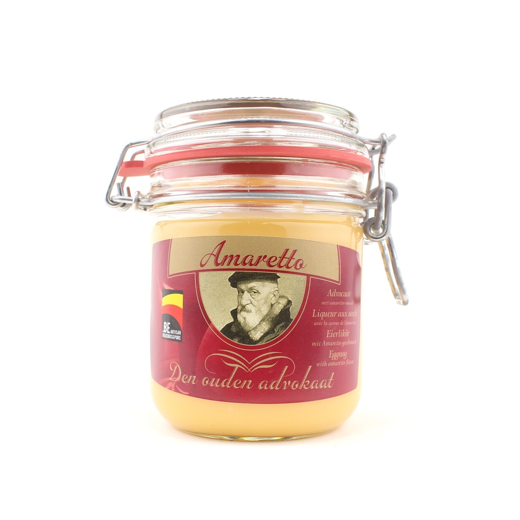 Den Ouden - amaretto advocaat 350 ml weckpot    