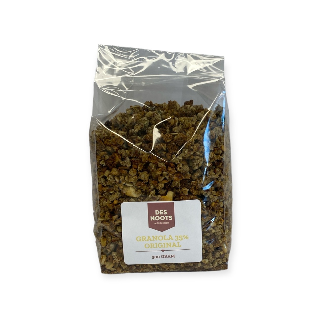 Des Noots - Granola 35%(Original) zak 500 g   