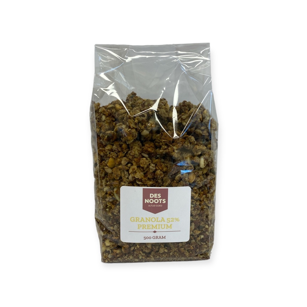 Des Noots - Granola 52%(Premium) zak 500    