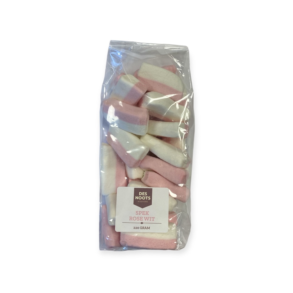 Des Noots - Spek rose wit 220 g    