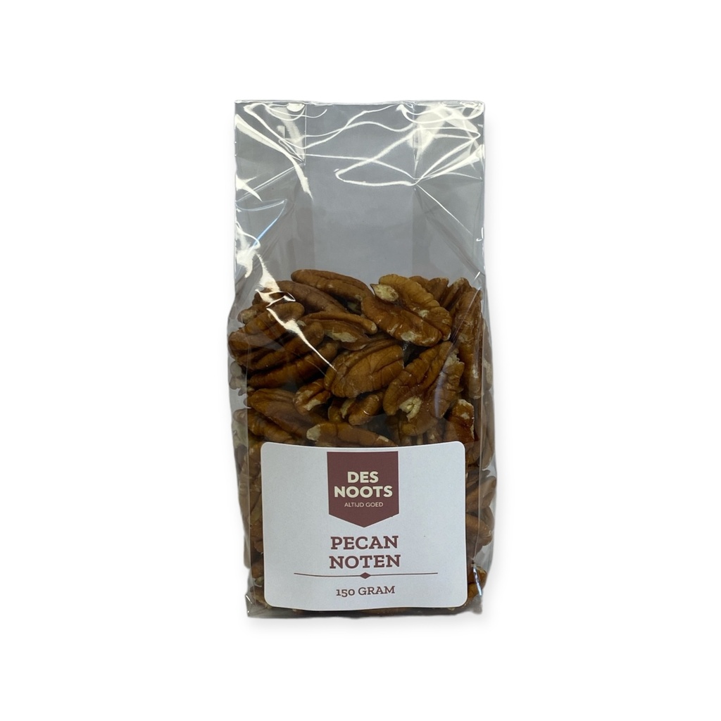Des Noots - pecannoten 150 gr     