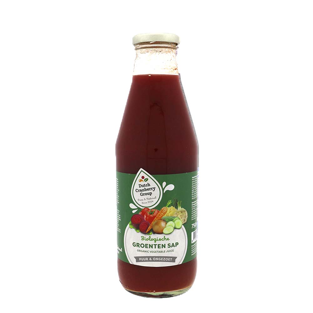 Dutch Cranberry Group - Groentesap 750 ml - BIO    
