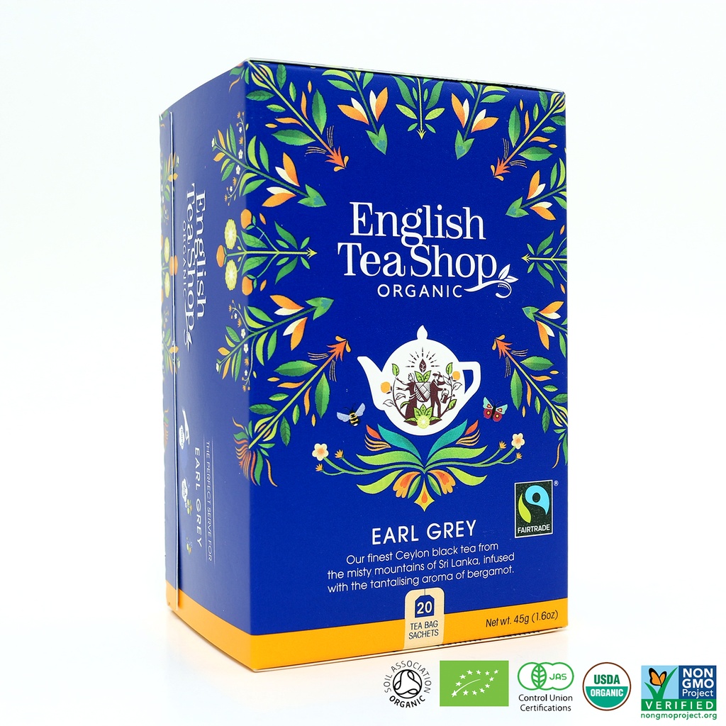 English Tea Shop - Earl Grey 20tb BIO     
