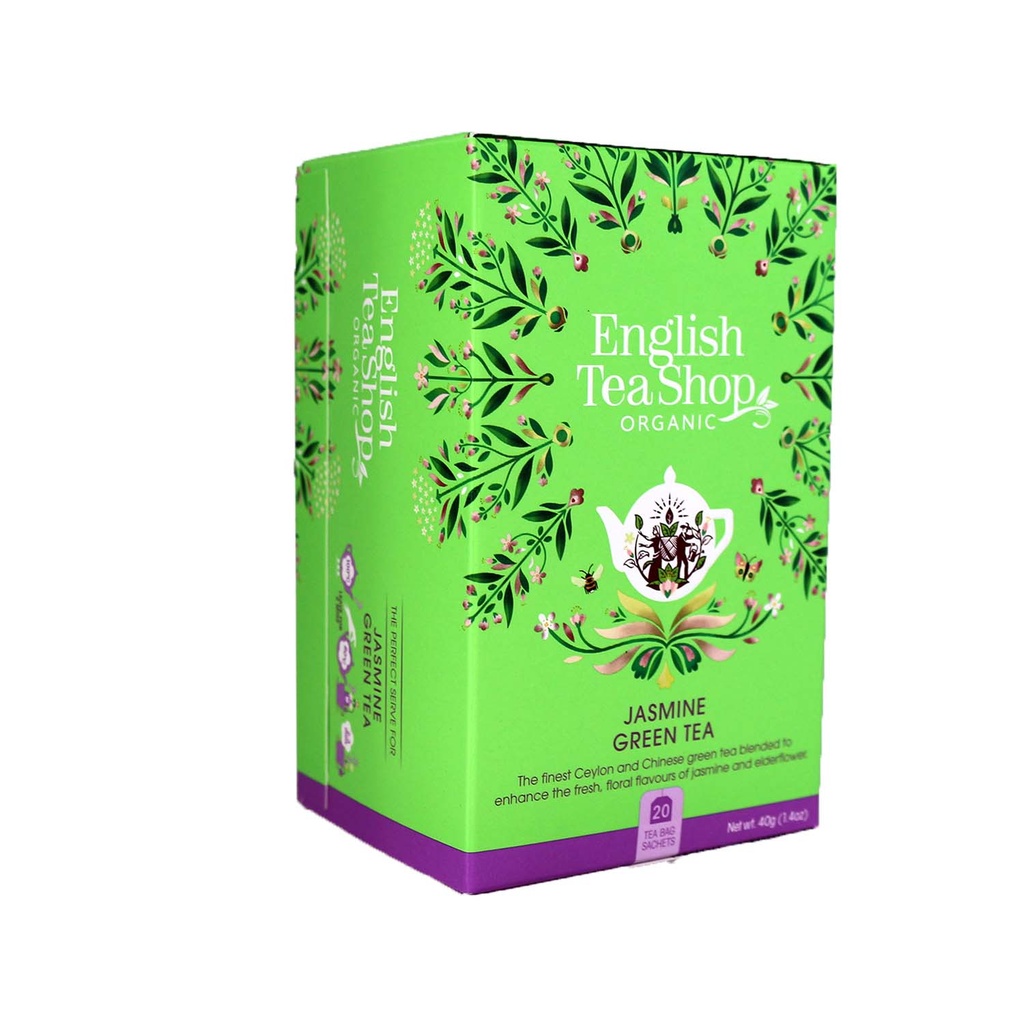 English Tea Shop - Jasmine Green Tea 20tb BIO    