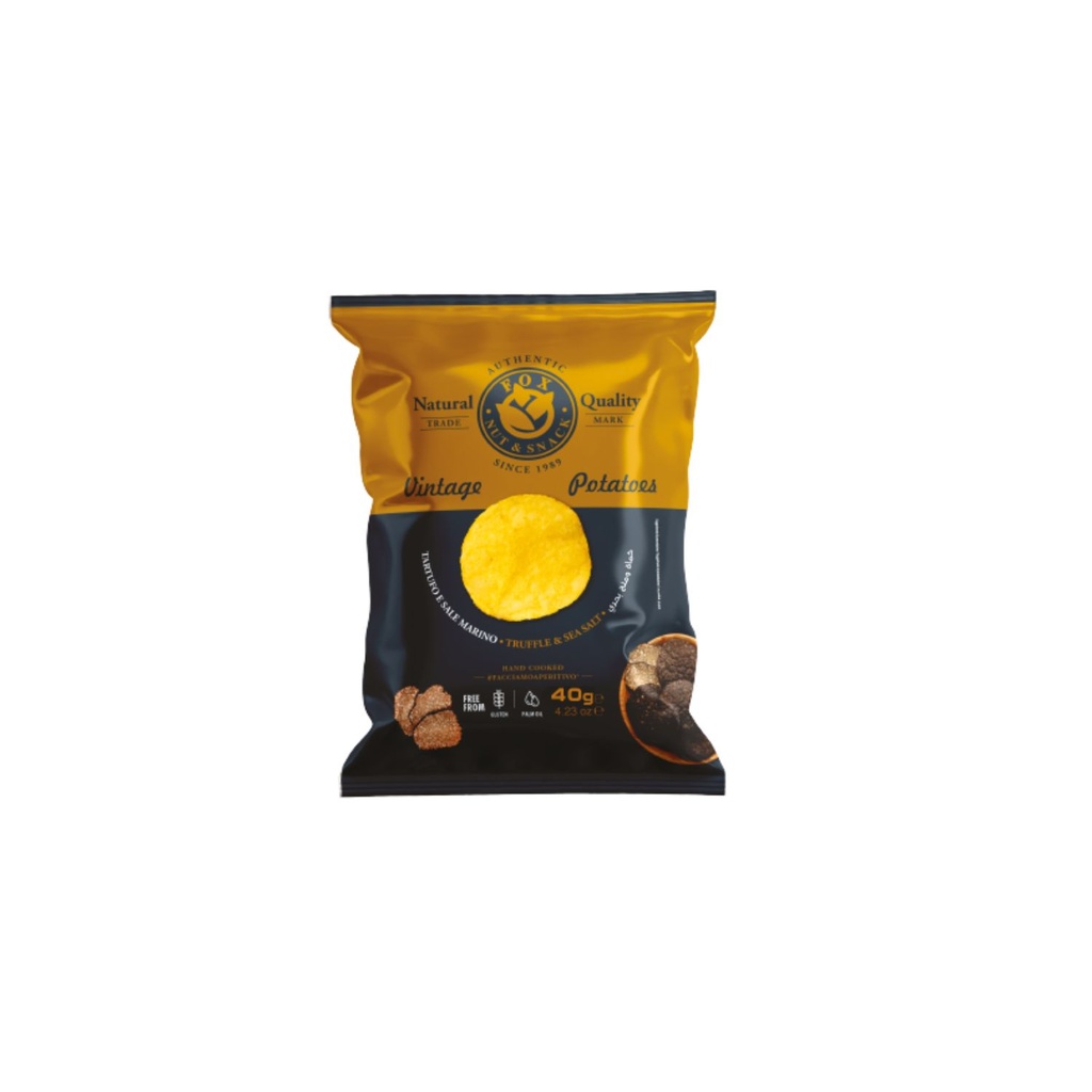 Fox Italia - Potatoes Chips Truffle&Salt 40gr    