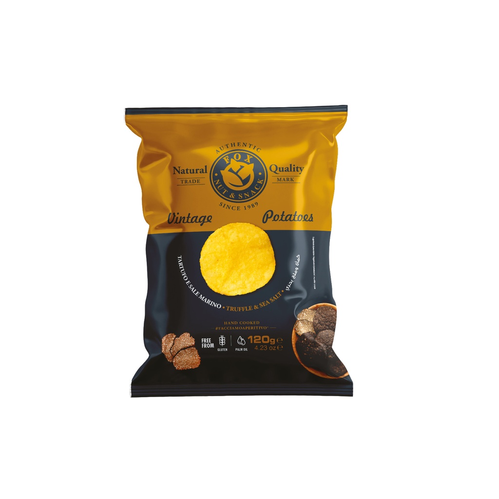 Fox Italia - Potatoes Chips Truffle&Salt 120 g     