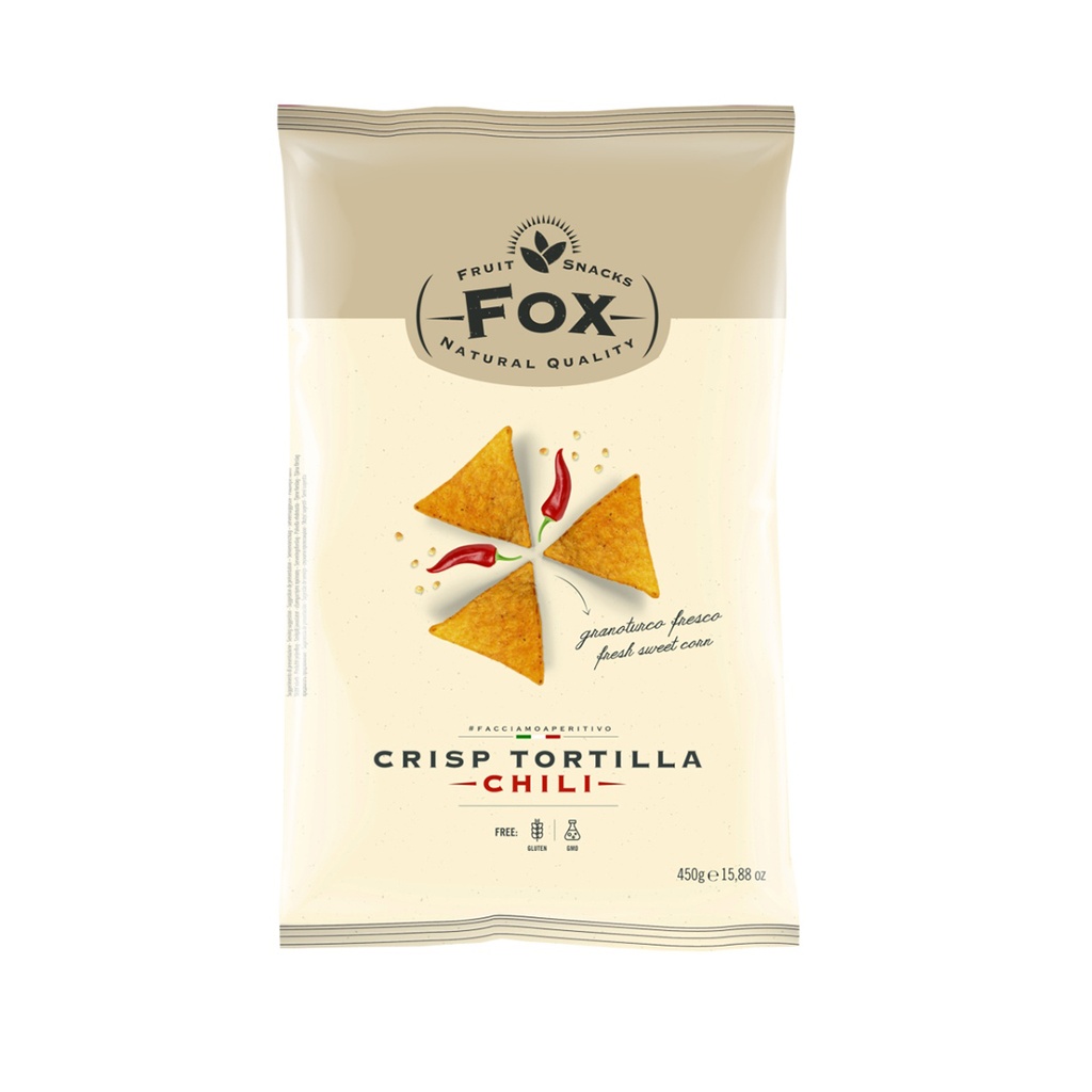 Fox Italia - Tortilla Chips Sweet Chili 450gr   