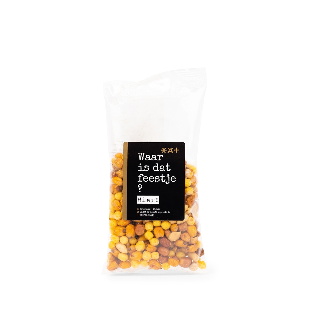 Giving Delicious - WAAR is dat feestje, noten mix 125 g 