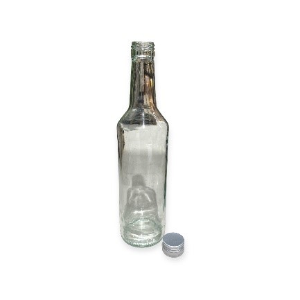 Glaswerk - fles geradhals 350 ml     