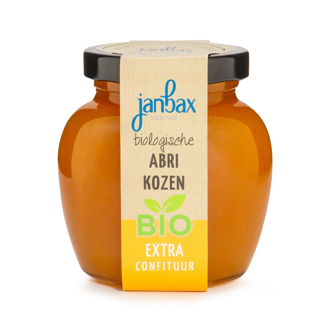 JanBax - Abrikozenjam 300 g - BIO    