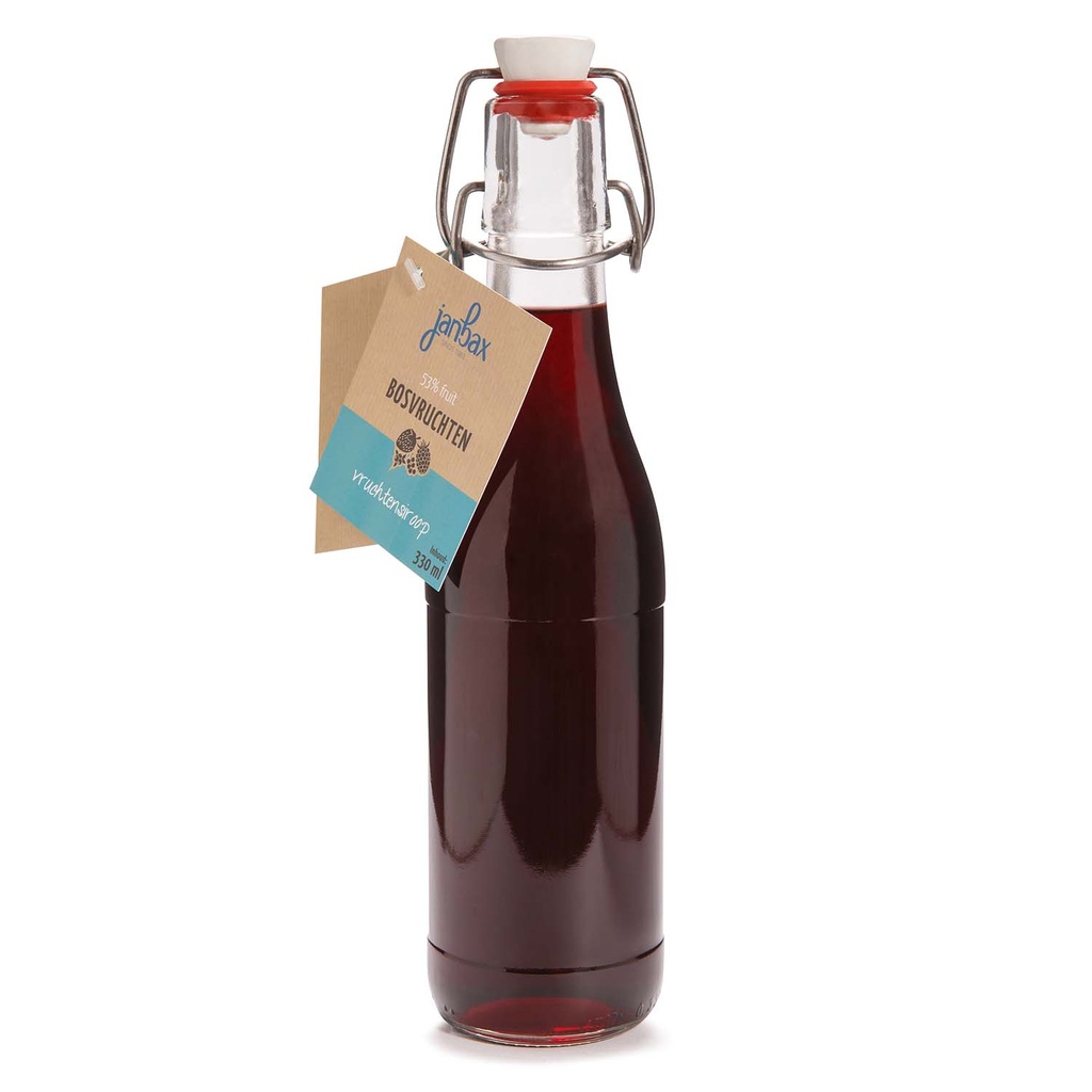 JanBax - Bosvruchtensiroop weck 350 ml     