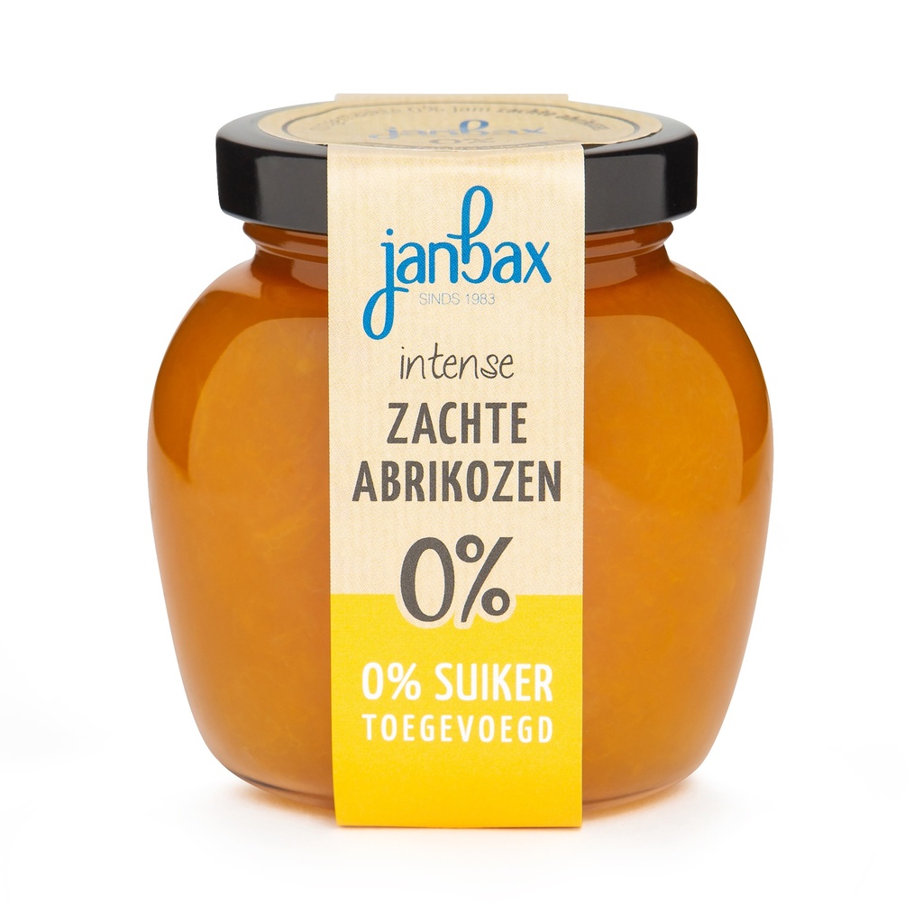 JanBax - Intense Jam Zachte Abrikoos 250 gr   