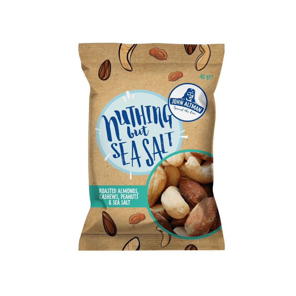 John Altman - Mixed Nuts Sea Salt 45g    