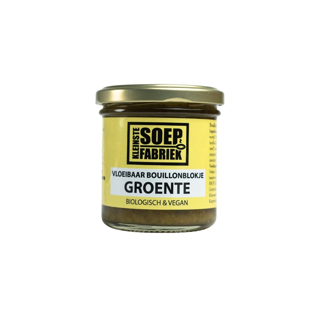 Kleinstesoepfabriek - Vlb Bouillonblok Groente 150 ml - BIO   