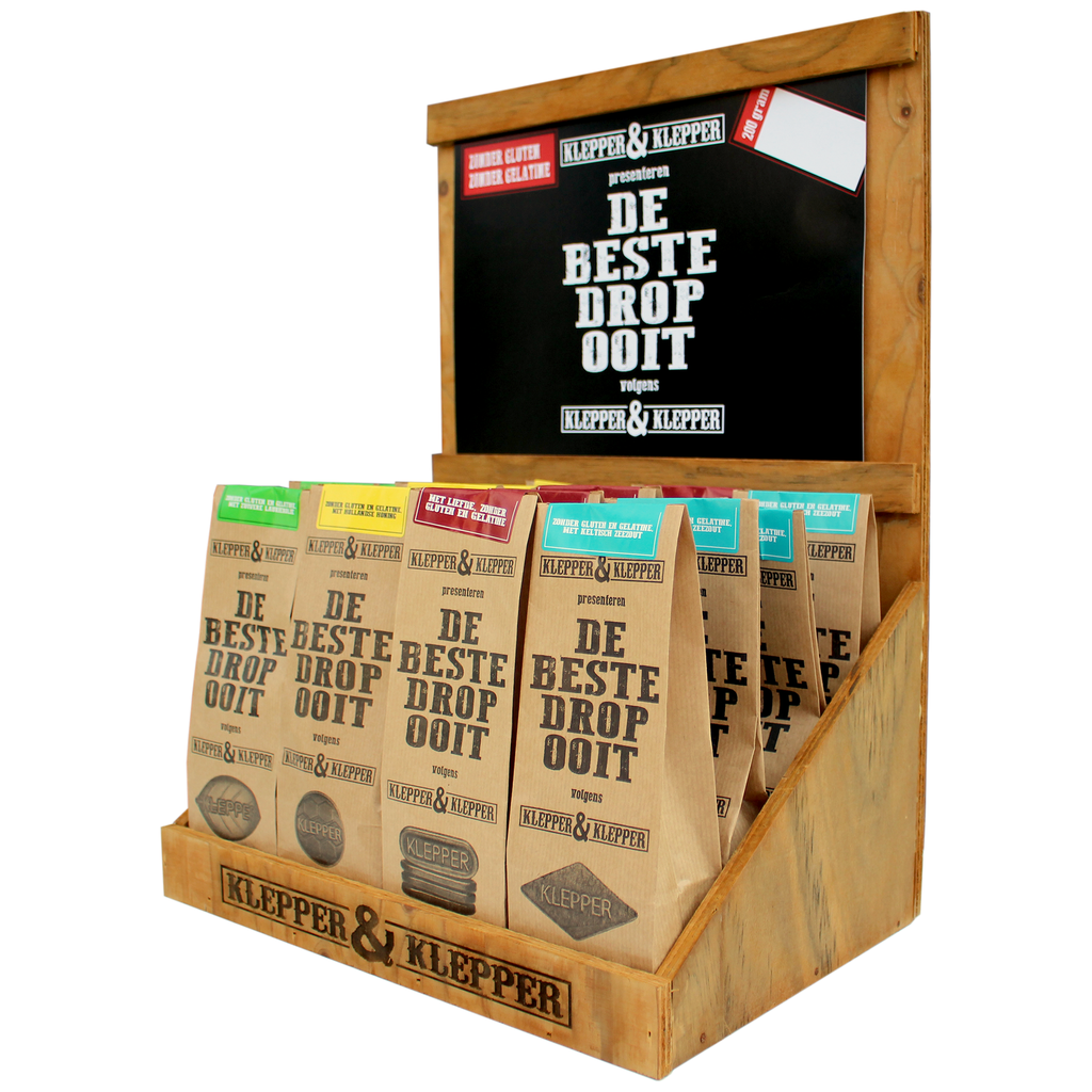 Klepper & Klepper - display groot       