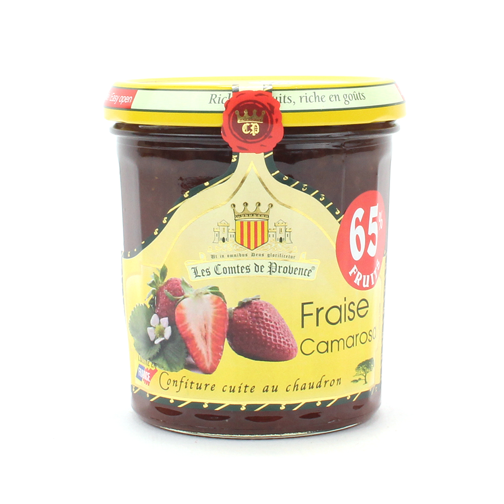 Les Comtes de Provence - Aardbei Camarosa 340 g    