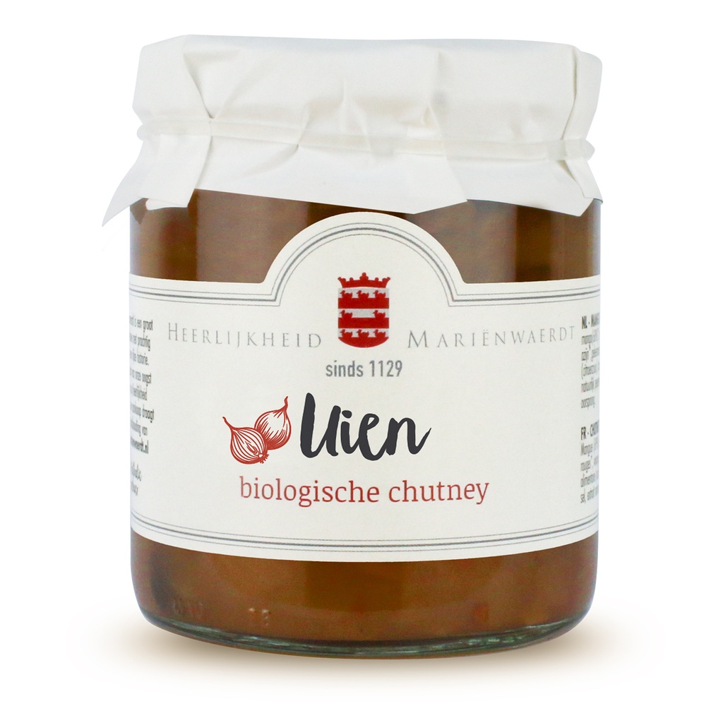 Mariënwaerdt - Uienchutney 260 gr - BIO    