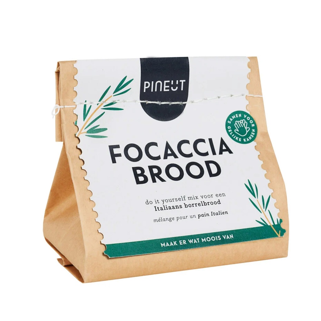 Pineut - Bread - Focaccia Rozemarijn zak 350 g      