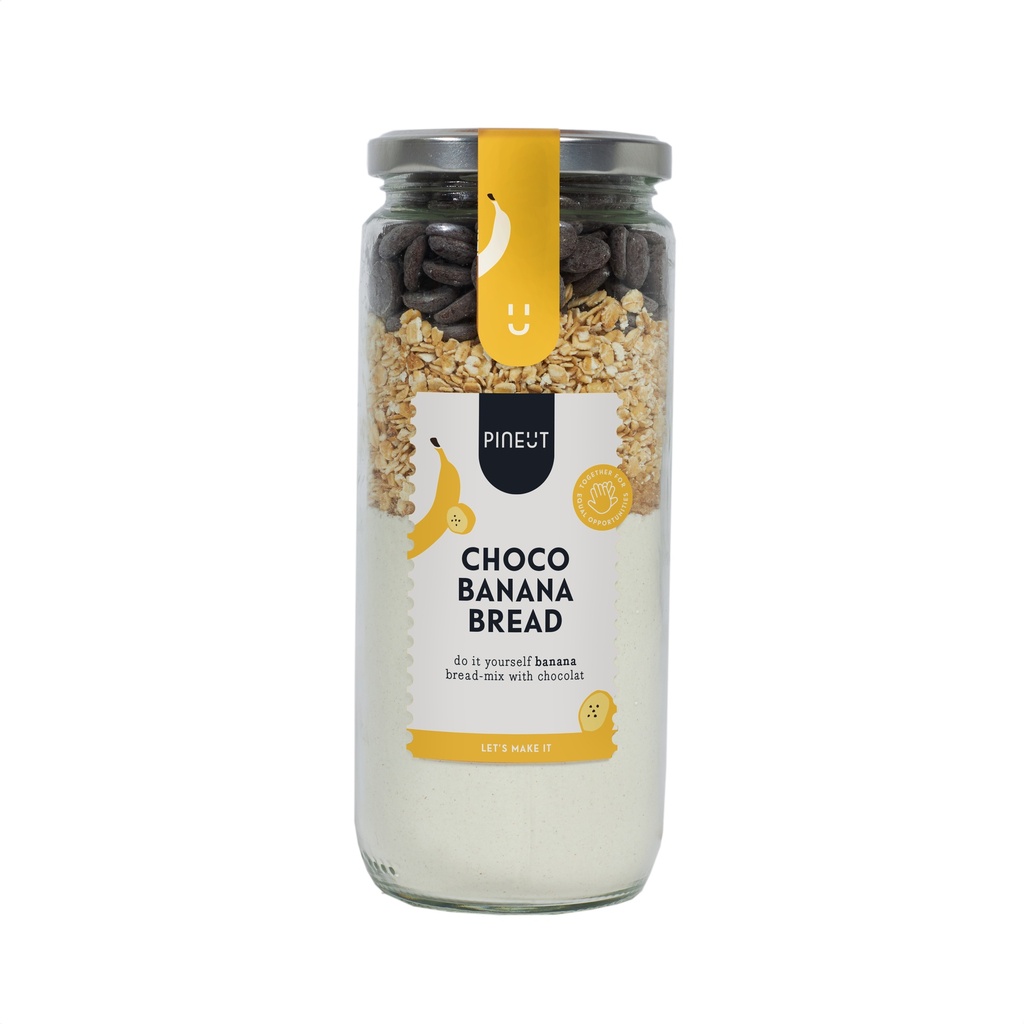Pineut - Cake&Cookies - Choco Banana Bread Pot 272 g
