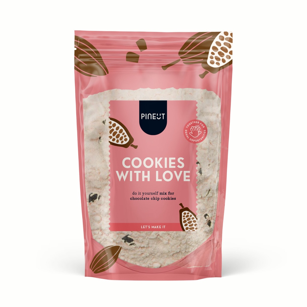 Pineut - Cake&Cookies - Cookies With Love Pouch 243 g