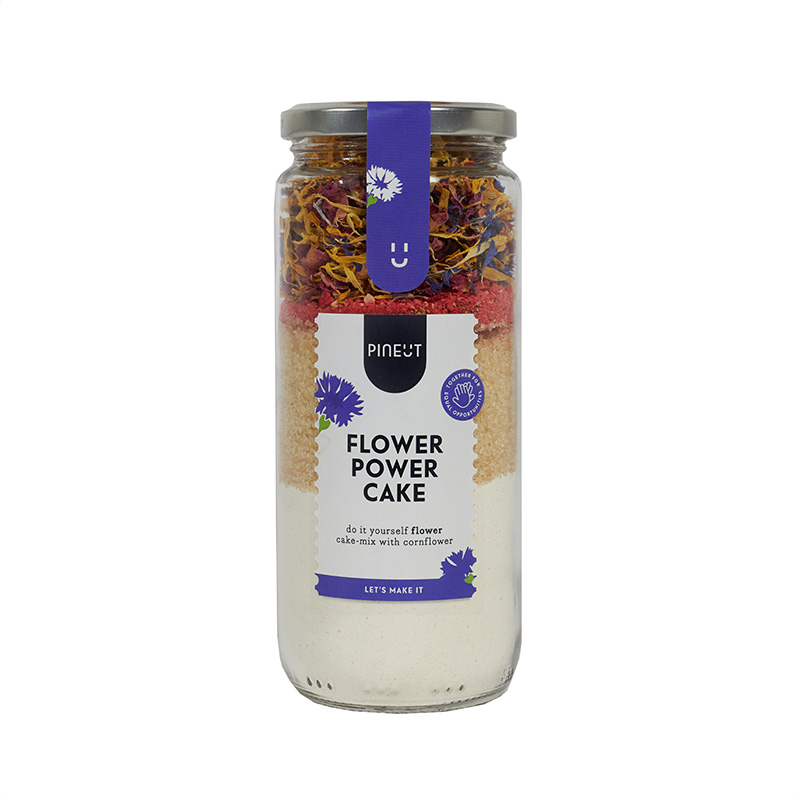 Pineut - Cake&Cookies - Flower Power Cake Pot 295 g
