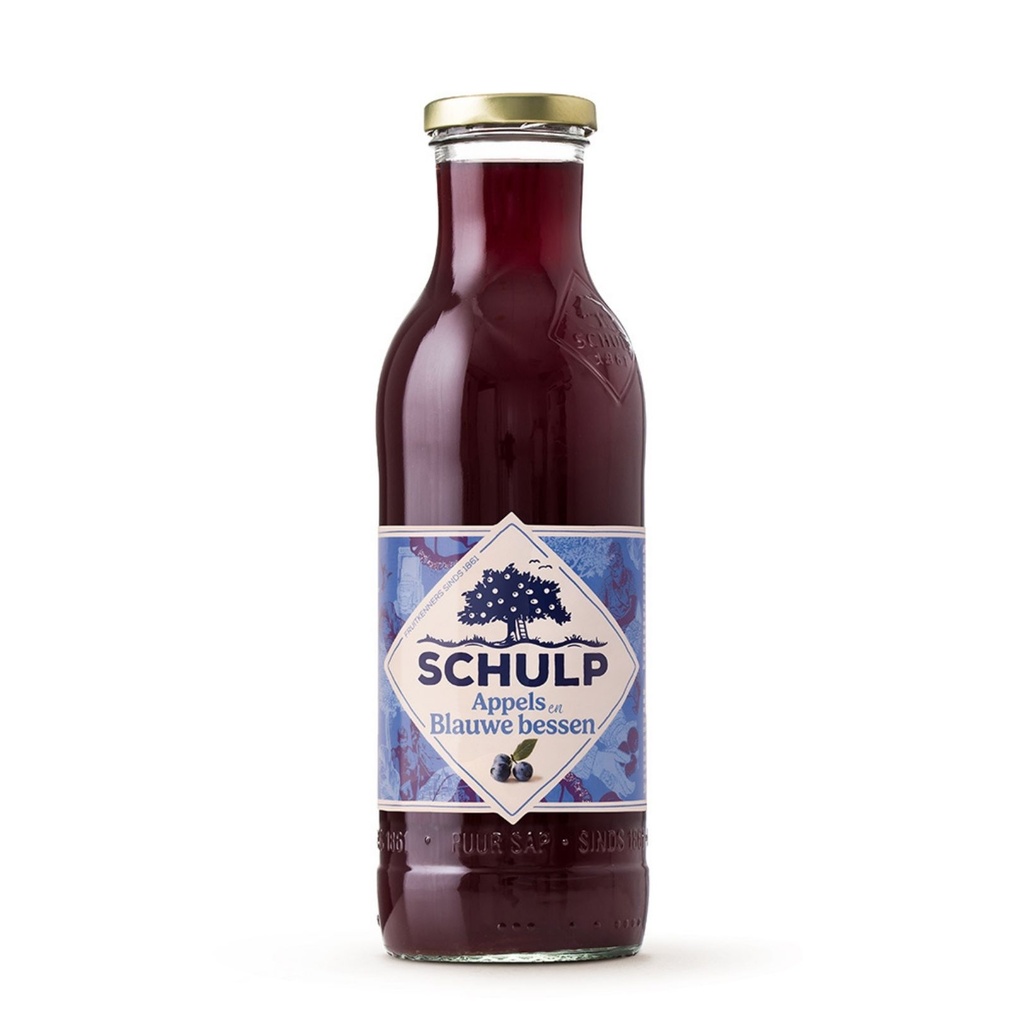 Schulp - groot appel & blauwe bes 750 ml  