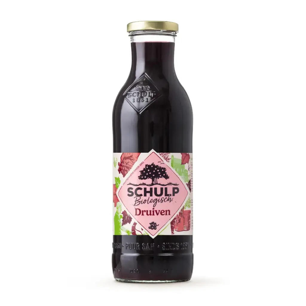 Schulp - groot druivensap 750 ml     