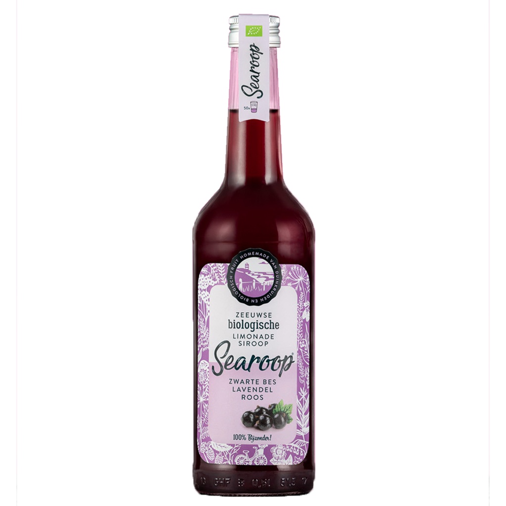 Searoop - Zwarte Bes Lavendel Roos 500 ml BIO