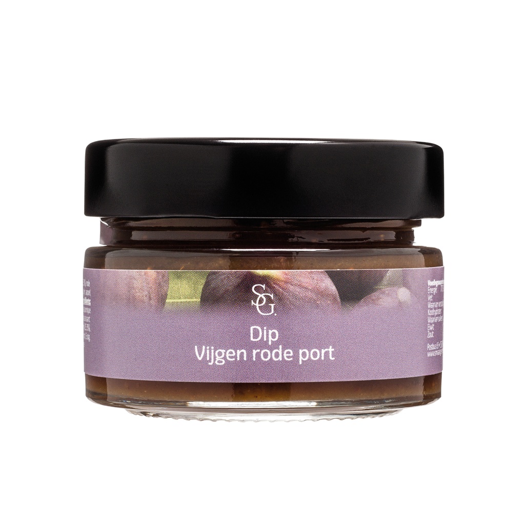 Smaakgeheimen - Dip Vijgen & Rode Port 110 g 