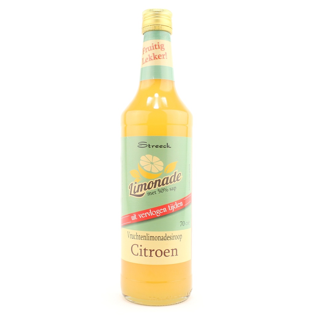 Streeck - Citroen limonade siroop 700 ml    