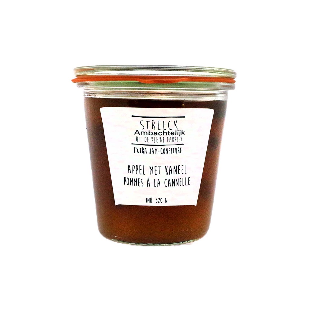 Streeck - Extra Jam Confiture Appel kaneel 320 g