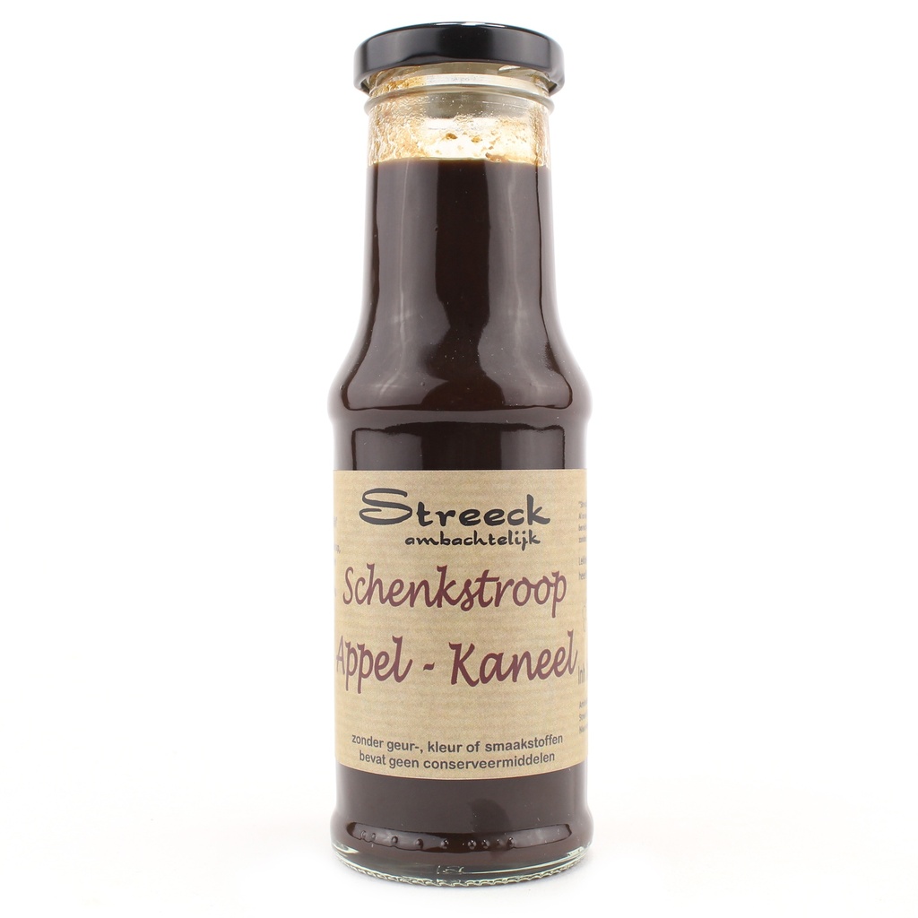 Streeck - Schenkstroop Appel Kaneel 200 ml
