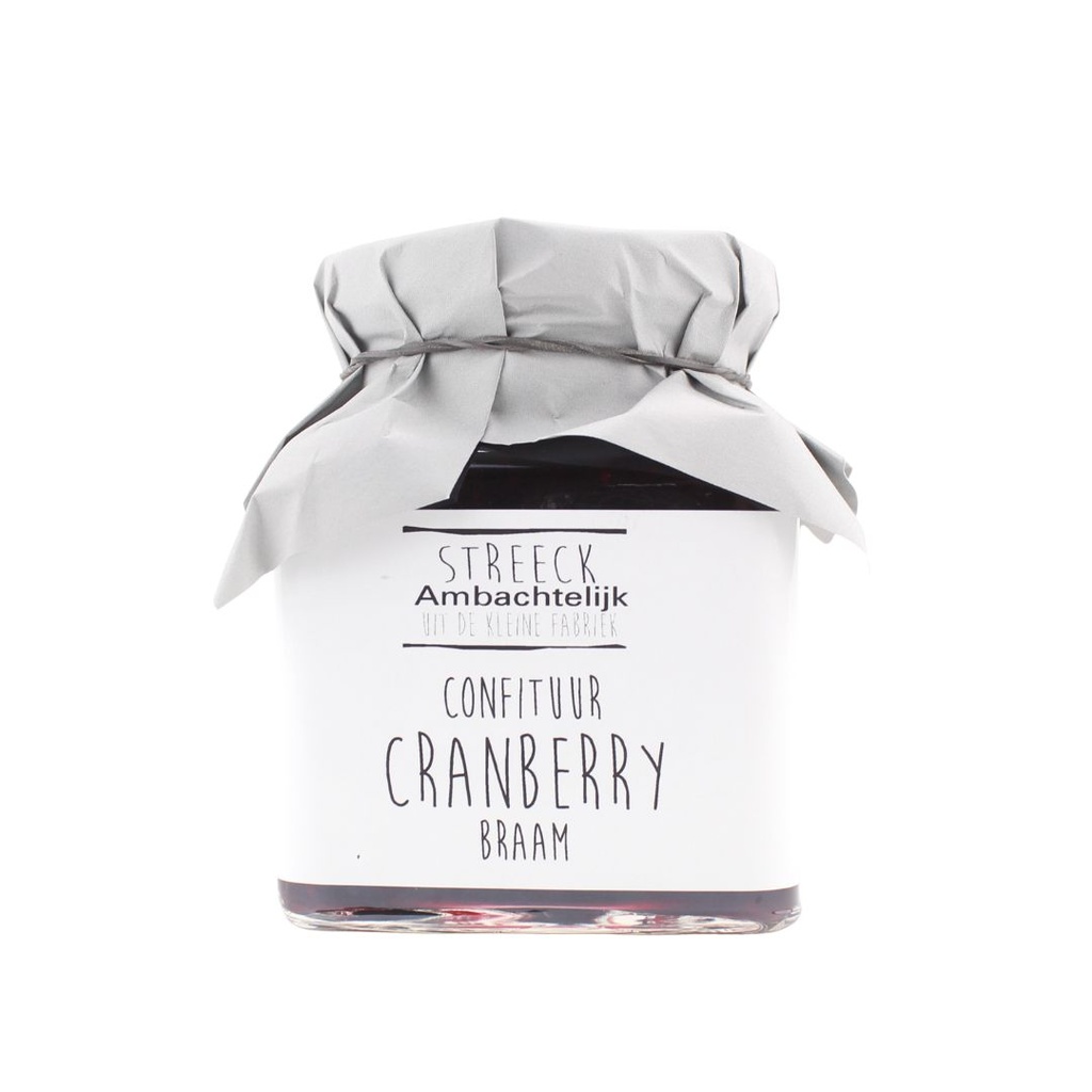 Streeck Ambachtelijk - Confiture Cranberry Braam 340 g