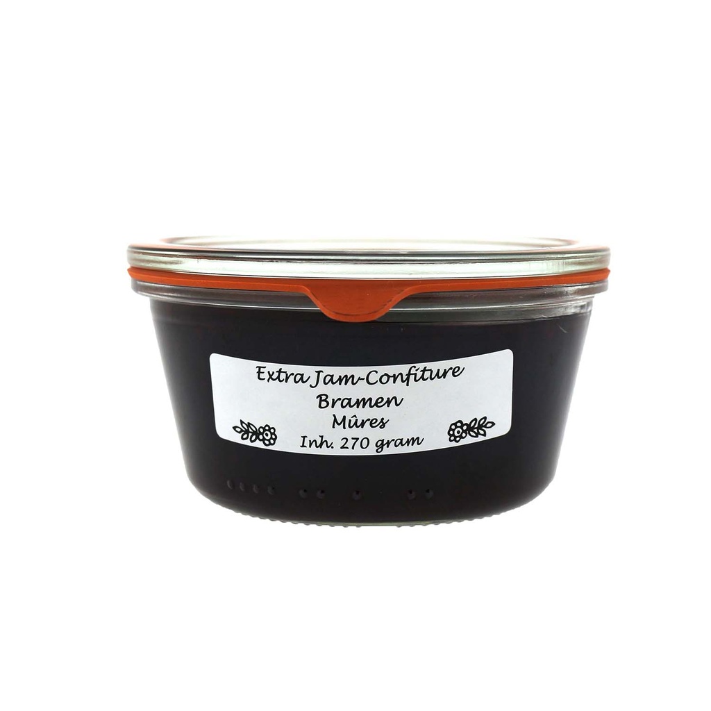 Theo van Woerkom - Extra Jam-Confiture Bramen 270g     