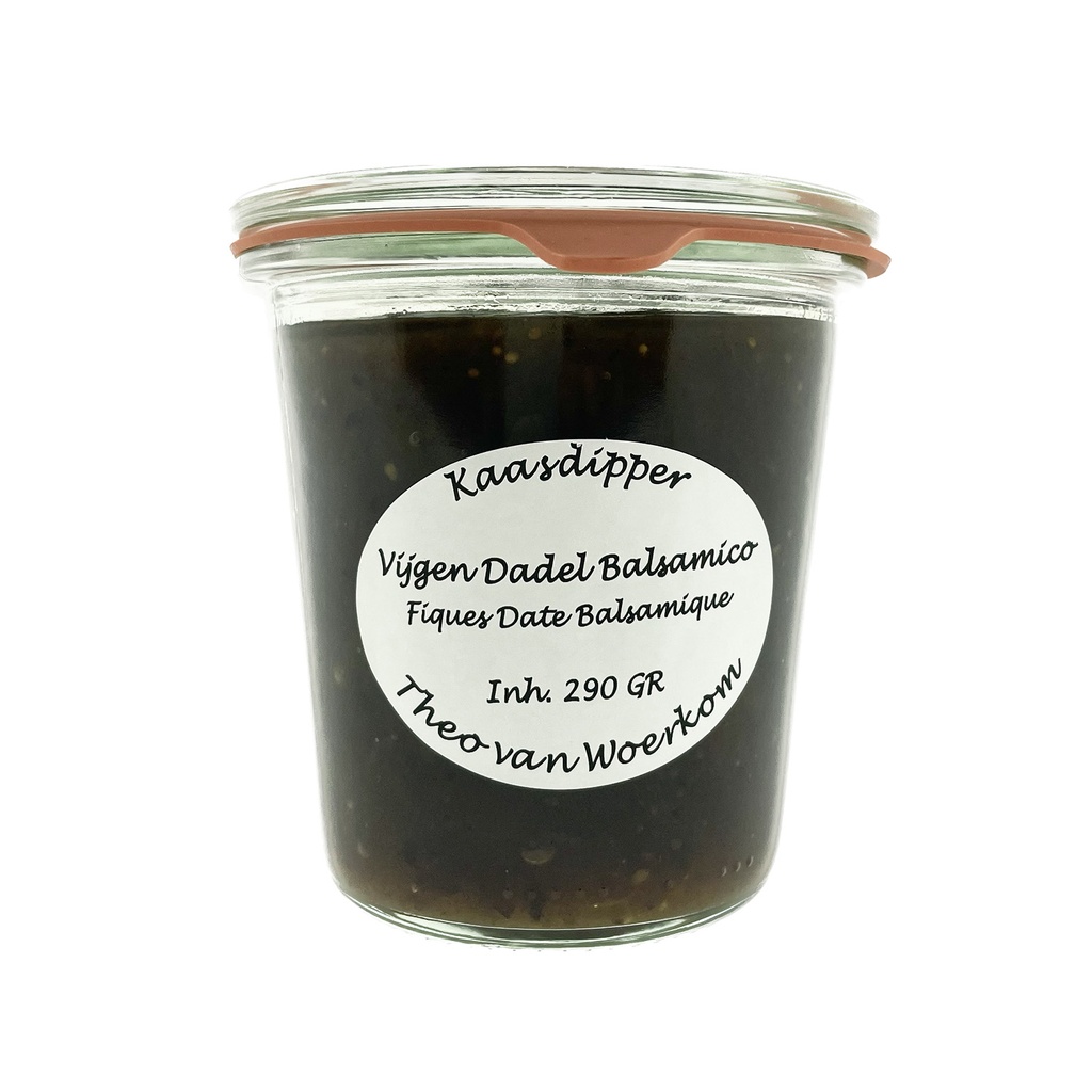Theo van Woerkom - Kaasdipper Vijg Dadel Bals. 290 g    