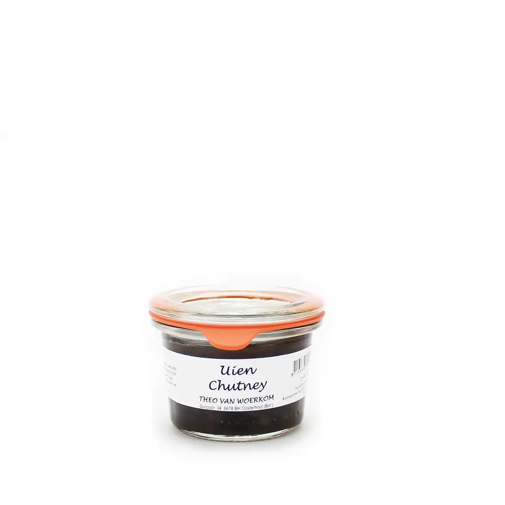Theo van Woerkom - Mini Weckpotje Uien Chutney 80 g    
