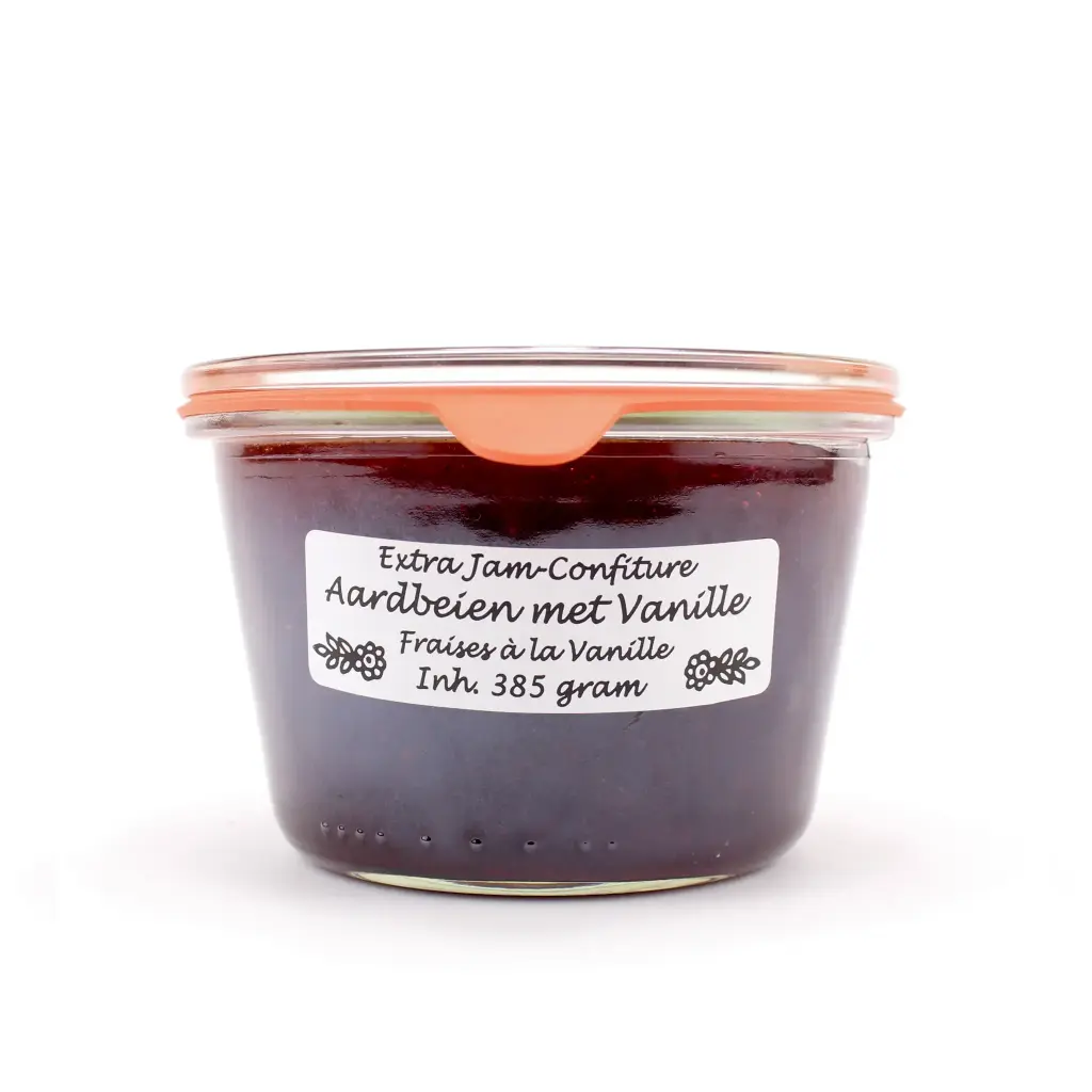 Theo van Woerkom - Aardbeien met Vanille 385 g    