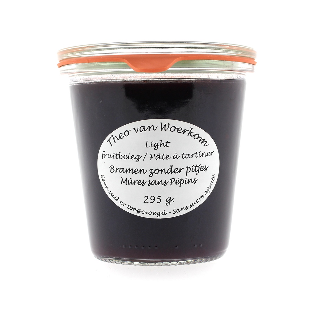 Theo van Woerkom - Bramen zonder pitjes Light 295 g  
