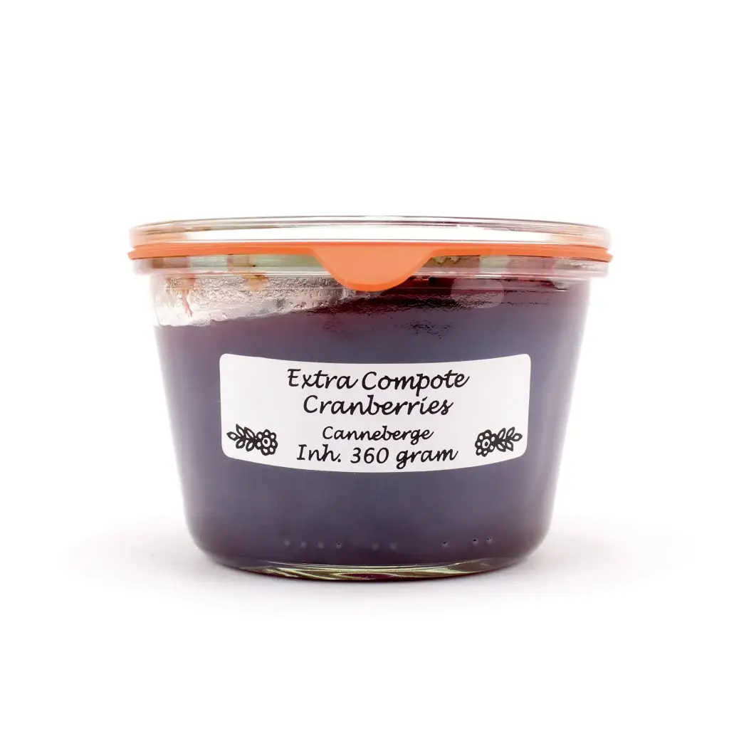 Theo van Woerkom - cranberry compote 360 gr     
