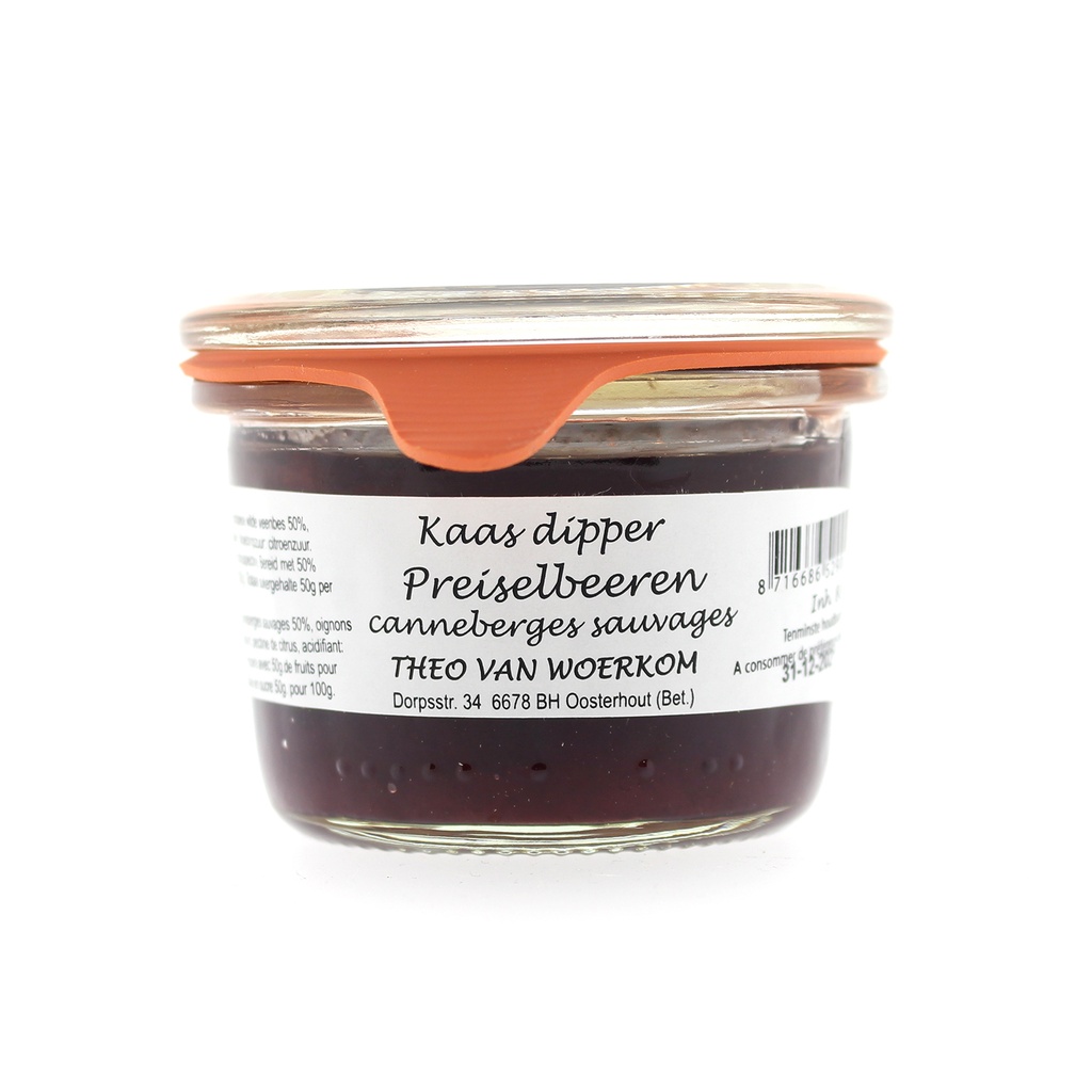 Theo van Woerkom - mini dipper preiselbeeren 80 g    